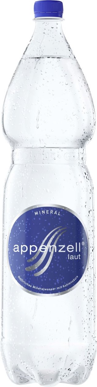 Appenzell Mineral laut mit CO2, PET EW x6