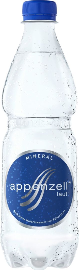 Appenzell Mineral laut mit CO2, PET EW 50cl x24