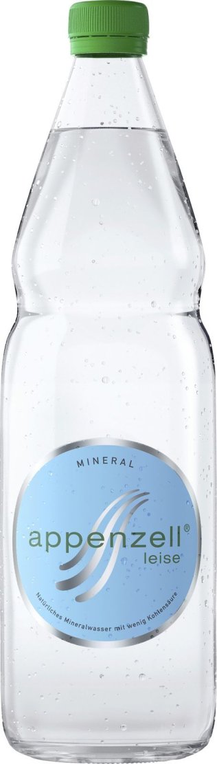 Appenzell Mineral leise mit CO2, Glas MW x12
