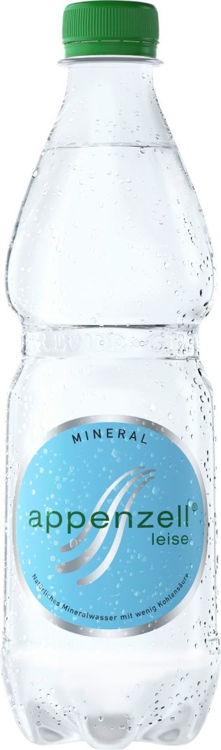 Appenzell Mineral leise mit CO2, PET EW 50cl x24