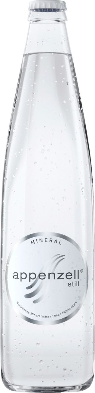 Appenzell Mineral still ohne CO2, Glas MW 50cl x20