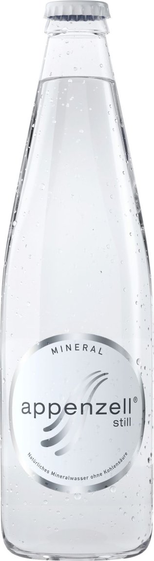 Appenzell Mineral still ohne CO2, Glas MW 33cl x24