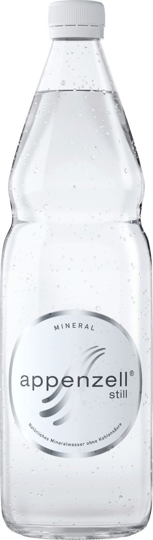 Appenzell Mineral still ohne CO2, Glas MW 100cl x12