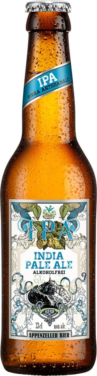 Appenzeller IPA alkoholfrei, Glas EW 33cl x6
