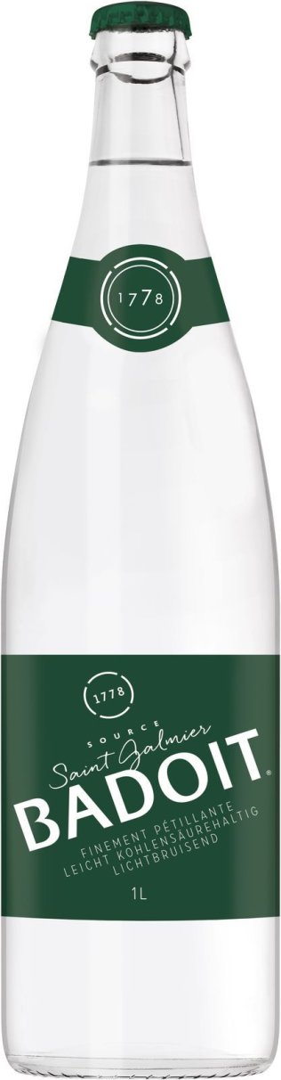 Badoit mit CO2, Glas MW x12