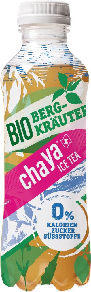 Chaya Bergkräuter-Tee BIO, PET EW 50cl x12