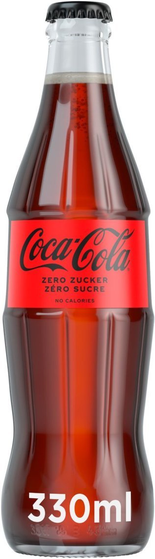 Coca-Cola Zero, Glas MW 33cl x24