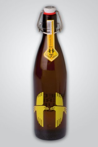 Einsiedler Lager hell, Bügelflasche Glas MW 58cl x15