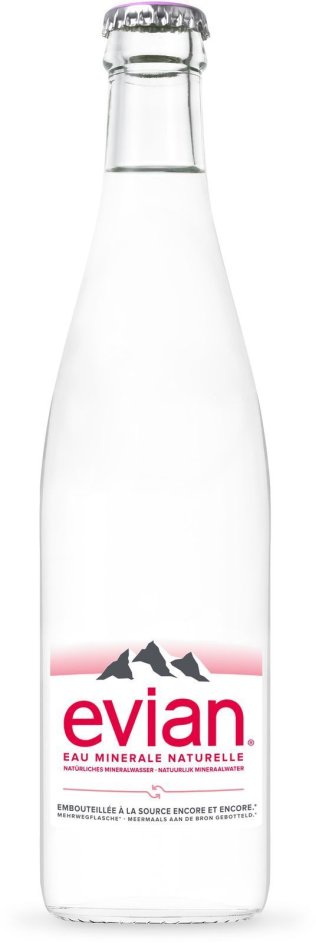 Evian ohne CO2, Glas MW 50cl x20