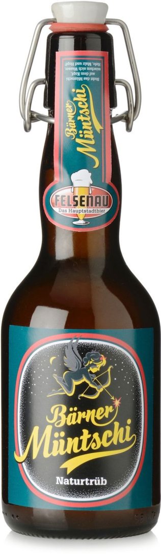 Felsenau Bärner Müntschi, Bügelflasche Glas MW 33cl x20