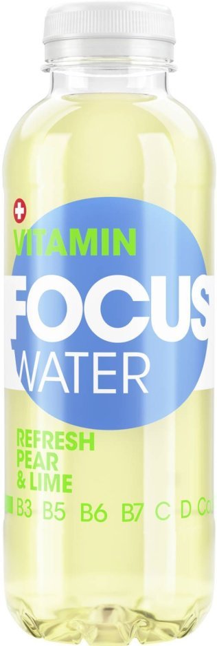 Focuswater Birne Refresh, PET EW x12
