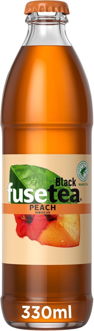 Fusetea Peach Hibiscus, Glas MW 33cl x24