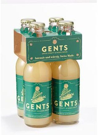 Gents Swiss Craft Ginger Brew, Glas EW CARTON