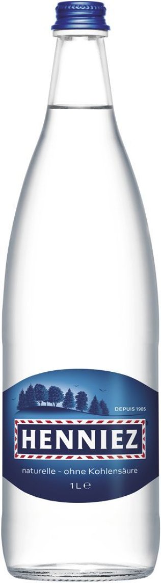 Henniez blau ohne CO2, Glas MW 100cl x12