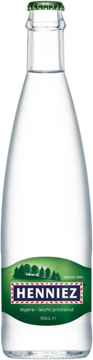 Henniez grün leicht prickelnd mit CO2, Glas MW x20
