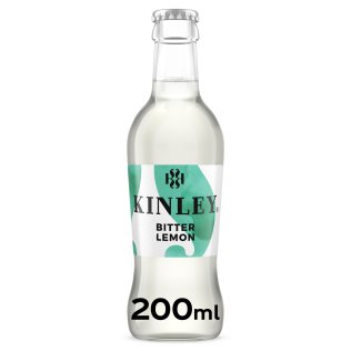 Kinley Bitter Lemon, Glas EW CARTON x24