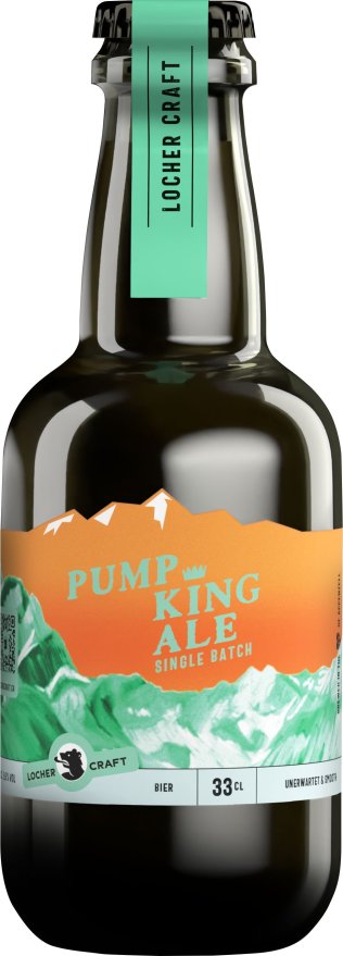 Locher Craft Pumpking Ale, Single Batch, Glas MW 33cl x10