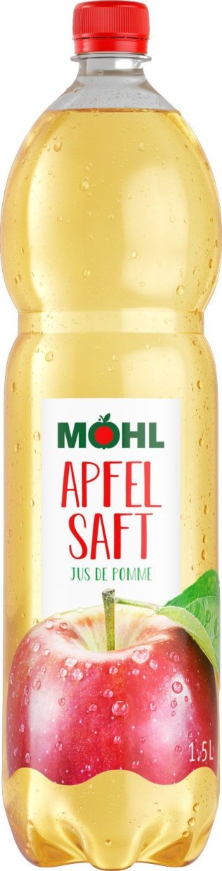 Möhl Apfelsaft hell, PET EW 150cl x6