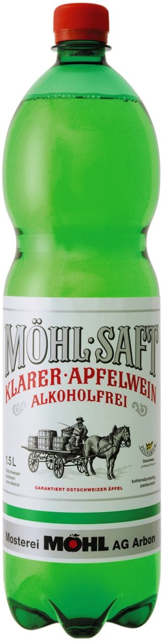 Möhl Saft klar (Spezial) alkoholfrei, PET EW CARTON x6