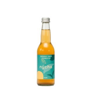 Nycha Kombucha BIO Pure, Glas EW 33cl x24