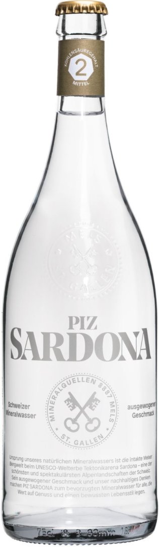 Piz Sardona Nr. 2 mittel, Glas MW x12