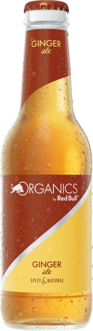Red Bull Organics Ginger Ale, Glas EW CARTON