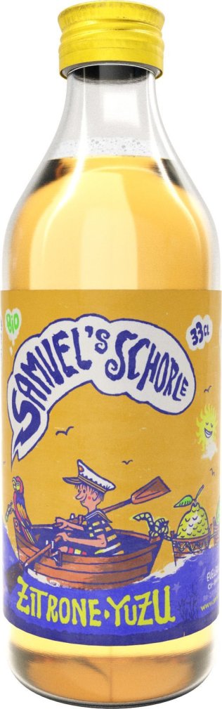 Samuels Schorle Zitrone Yuzu BIO, Glas MW x20