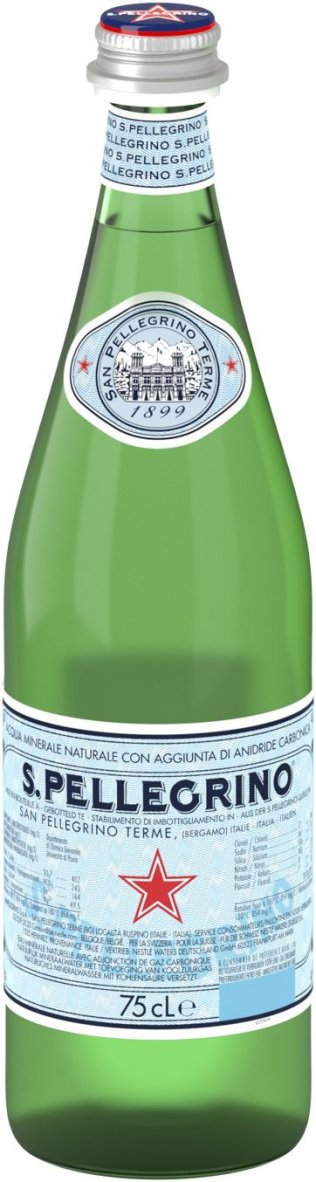 San Pellegrino mit CO2, Glas MW x16
