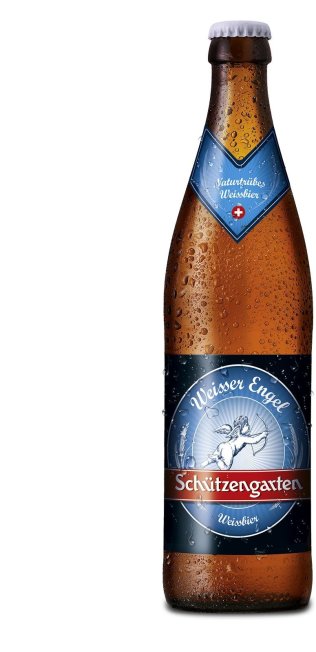 Schützengarten Weisser Engel, Glas MW HARASSE x20