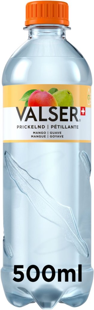 Valser Prickelnd Mango & Guave, PET EW 50cl x24