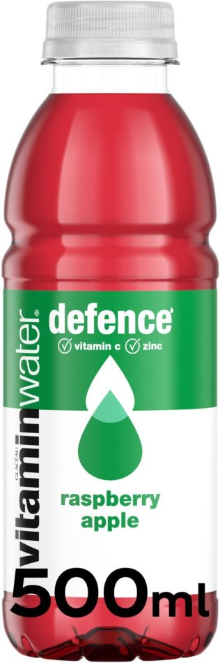 Glacéau Vitamin Water Defence, (Raspberry & Apple) / PET EW CARTON
