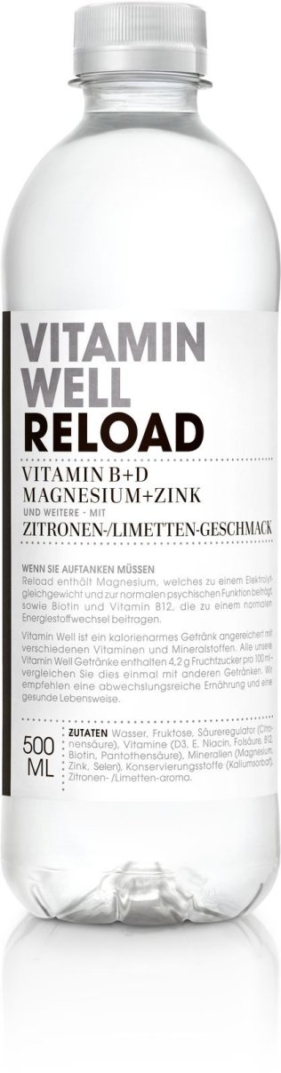 Vitamin Well Reload, PET EW 50cl x12