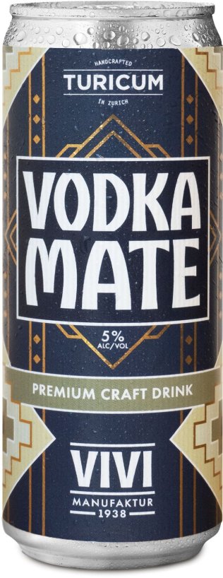 Vivi Vodka (Turicum) Mate, Dose EW CARTON x6