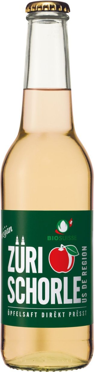 Züri Schorle BIO Umstellungsknospe, Glas EW 33cl x24