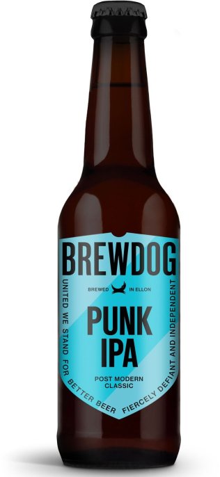 BrewDog Punk IPA Vegan, Glas EW 33cl x12