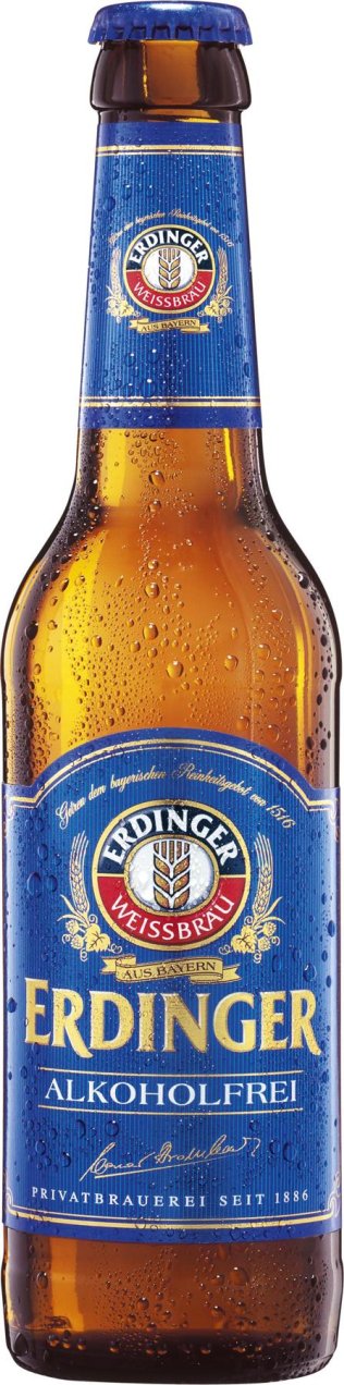 Erdinger Weissbier Alkoholfrei, Glas MW 33cl x24