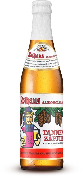 Rothaus Alkoholfrei-Zäpfle, Glas MW 33cl x24