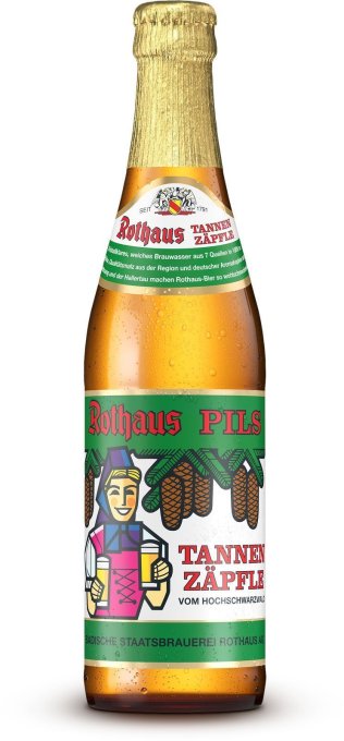Rothaus Tannen-Zäpfle Pils, Glas MW 33cl x24