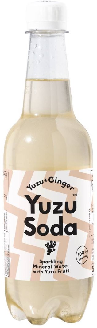 Mineralquelle Mels Yuzu Soda Ginger, PET EW 50cl x24