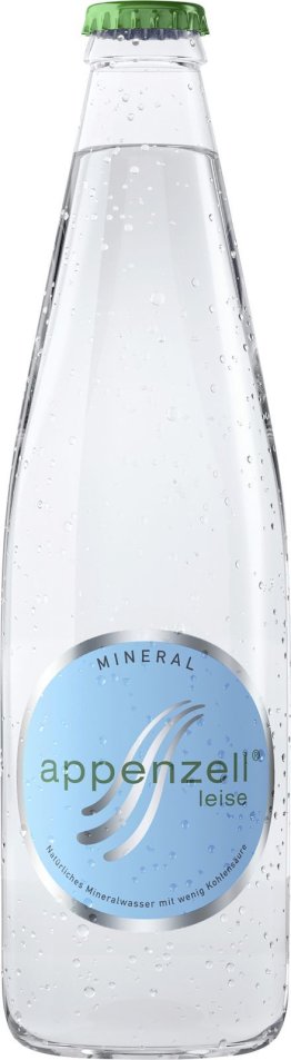 Appenzell Mineral leise mit CO2, Glas MW 33cl x24