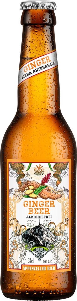 Appenzeller Ginger Beer alkoholfrei, Glas EW 33cl x6