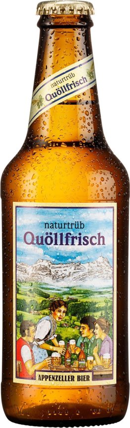 Appenzeller Quöllfrisch naturtrüb, Glas EW (AKTIONS-PACK) 33cl x10