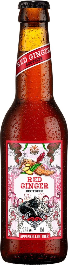 Appenzeller Red Ginger Rootbeer, Glas EW 33cl x6