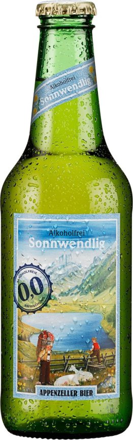 Appenzeller Sonnwendlig alkoholfrei, Glas EW 33cl x6