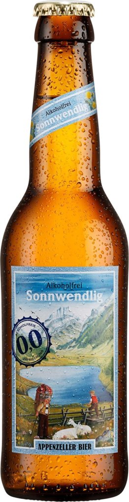 Appenzeller Sonnwendlig alkoholfrei, Glas MW 33cl x24