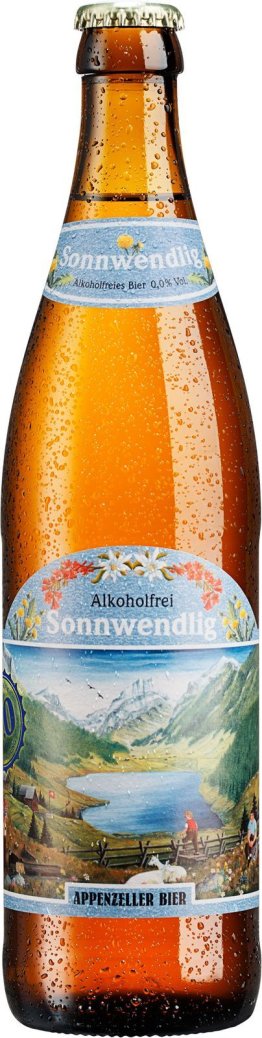 Appenzeller Sonnwendlig alkoholfrei, Glas MW x20