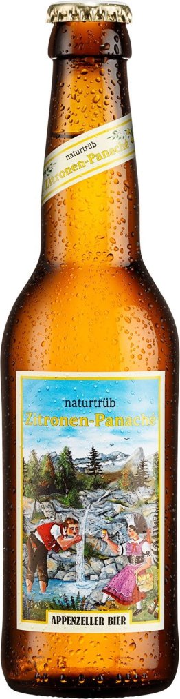 Appenzeller Zitrone - Panaché naturtrüb, Glas MW 33cl x24