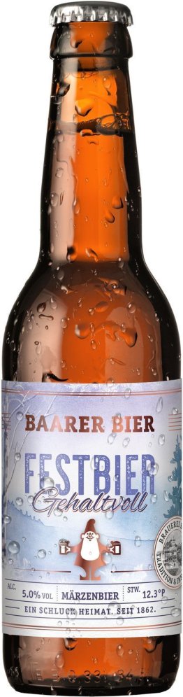 Baarer Festbier Gehaltvoll, Glas EW x8