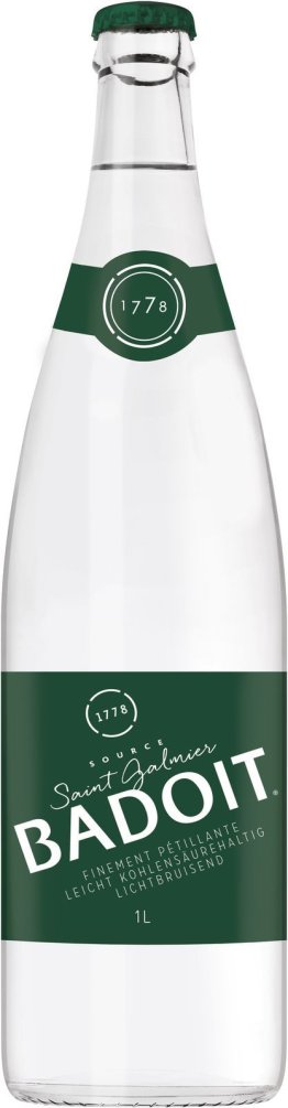 Badoit mit CO2, Glas MW x12