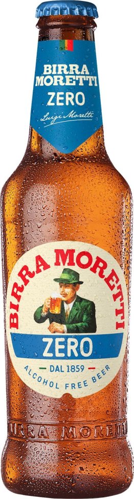 Birra Moretti Zero 0.0%, Glas EW 33cl x24